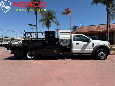 2017 Ford F-550 16' Regular Cab 12' Flat Bed Diesel  