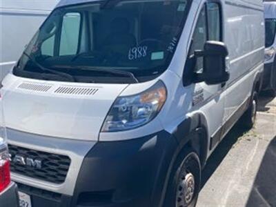 2019 RAM ProMaster 2500 136 WB  high roof cargo van - Photo 1 - Norco, CA 92860