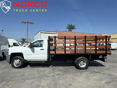 2018 Chevrolet Silverado 3500HD CC 12' Stake Bed   - Photo 5 - Norco, CA 92860