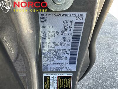 2023 Nissan Frontier SV   - Photo 23 - Norco, CA 92860