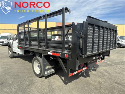 2018 FORD F 550 Regular Cab 12' Stake Bed w/ Lift Gate   - Photo 6 - Norco, CA 92860