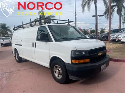 2018 Chevrolet Express Cargo 3500 G3500 Extended Cargo w/ Ladder Rack & Shelves   - Photo 2 - Norco, CA 92860