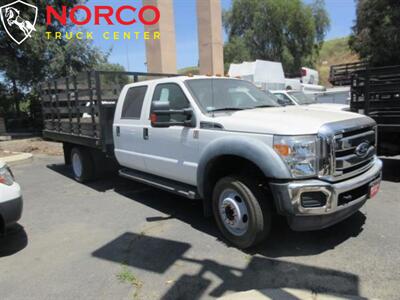 2012 Ford F550 XL Crew Cab '12 Stake Bed Gas  Crew Cab 12' Stake Bed