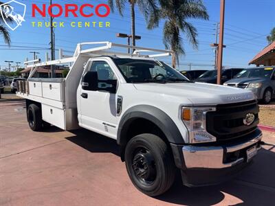 2020 Ford F-550 Regular Cab 12' Contractor Bed Diesel   - Photo 2 - Norco, CA 92860