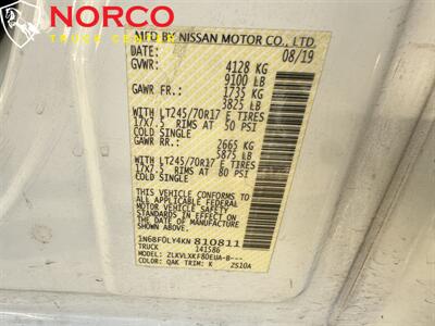 2019 Nissan NV 2500 HD SV   - Photo 27 - Norco, CA 92860