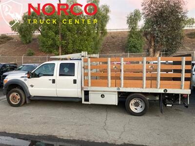 2016 Ford F550 XL CC LIFTGATE  Crew Cab 12' Stake Bed w/ Lift Gate Diesel 4x4 - Photo 20 - Norco, CA 92860