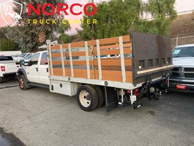 2016 Ford F550 XL CC LIFTGATE  Crew Cab 12' Stake Bed w/ Lift Gate Diesel 4x4 - Photo 10 - Norco, CA 92860