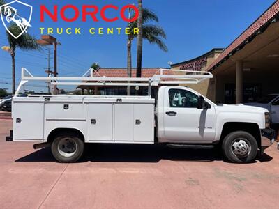 2015 Chevrolet Silverado 3500 Work Truck  C3500 Regular Cab 11' Utility Body w/ Ladder Rack Diesel 4x4 - Photo 1 - Norco, CA 92860