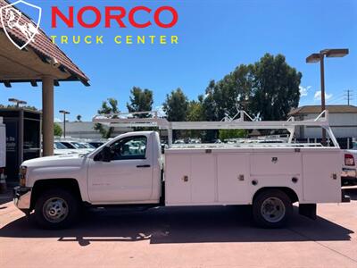 2015 Chevrolet Silverado 3500 Work Truck  C3500 Regular Cab 11' Utility Body w/ Ladder Rack Diesel 4x4 - Photo 5 - Norco, CA 92860