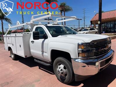 2015 Chevrolet Silverado 3500 Work Truck  C3500 Regular Cab 11' Utility Body w/ Ladder Rack Diesel 4x4 - Photo 2 - Norco, CA 92860