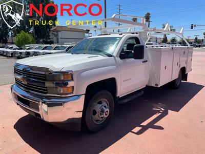 2015 Chevrolet Silverado 3500 Work Truck  C3500 Regular Cab 11' Utility Body w/ Ladder Rack Diesel 4x4 - Photo 4 - Norco, CA 92860