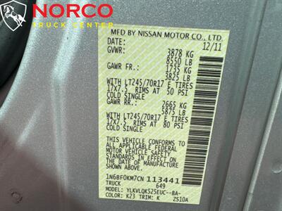 2012 Nissan NV 1500 S   - Photo 23 - Norco, CA 92860