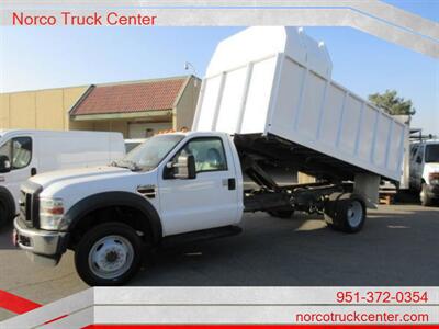 2008 Ford F-450 Regular Cab  Regular Cab 12' Dump/ Chipper Bed - Photo 2 - Norco, CA 92860