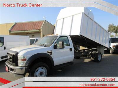 2008 Ford F-450 Regular Cab  Regular Cab 12' Dump/ Chipper Bed - Photo 1 - Norco, CA 92860