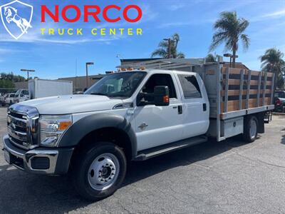 2016 Ford F550 XL C/C 12' ST, LIFTGATE  Crew Cab 12' Stake Bed w/ Lift Gate Diesel 4X4 - Photo 3 - Norco, CA 92860