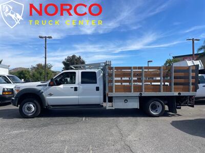 2016 Ford F550 XL C/C 12' ST, LIFTGATE  Crew Cab 12' Stake Bed w/ Lift Gate Diesel 4X4 - Photo 4 - Norco, CA 92860