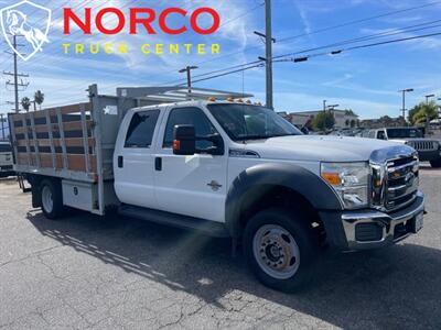 2016 Ford F550 XL C/C 12' ST, LIFTGATE  Crew Cab 12' Stake Bed w/ Lift Gate Diesel 4X4 - Photo 2 - Norco, CA 92860