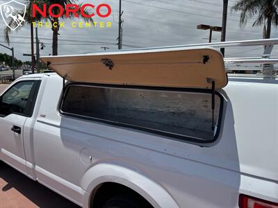 2018 Ford F-150 XL Regular Cab Long Bed Camper Shell & Ladder Rack   - Photo 7 - Norco, CA 92860