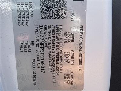 2023 GMC Savana LS 3500 G3500 12 Passenger - Photo 17 - Norco, CA 92860