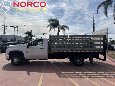 2022 Chevrolet Silverado 3500HD CC Work Truck Regular Cab 12’ Stake Bed w/ Liftgate   - Photo 5 - Norco, CA 92860