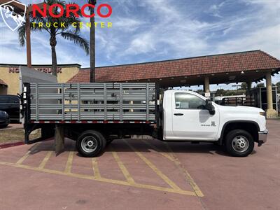 2022 Chevrolet Silverado 3500HD CC Work Truck Regular Cab 12’ Stake Bed w/ Liftgate   - Photo 1 - Norco, CA 92860