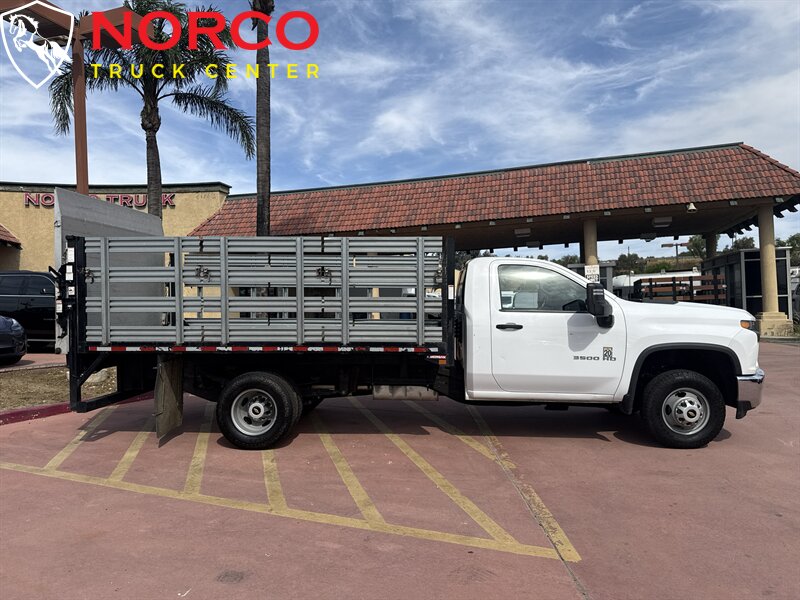 2022 Chevrolet Silverado 3500HD CC Work Truck Regular Cab 12’ Stake Bed w/ Liftgate   - Photo 1 - Norco, CA 92860