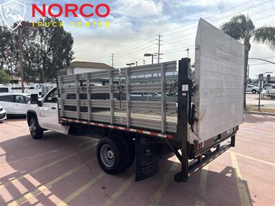 2022 Chevrolet Silverado 3500HD CC Work Truck Regular Cab 12’ Stake Bed w/ Liftgate   - Photo 6 - Norco, CA 92860