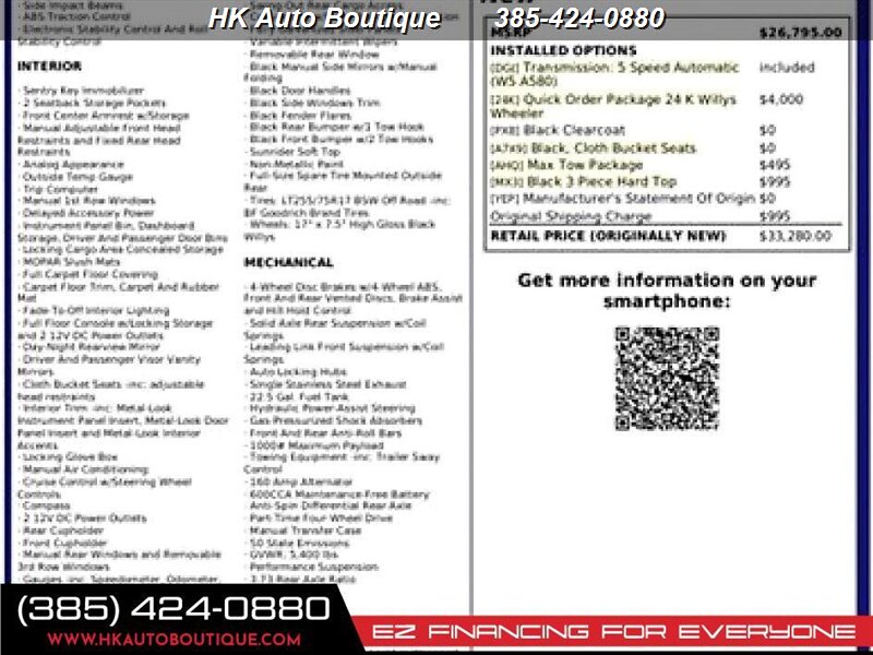 2015 Jeep Wrangler Unlimited Sport - Photo 58 - West Bountiful, UT 84087-1313