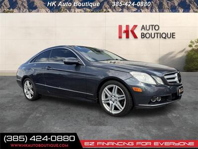 2010 Mercedes-Benz E 350 Coupe