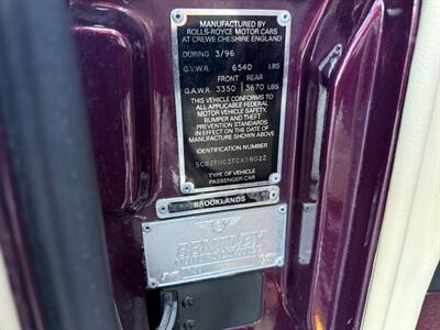 1996 Bentley Brooklands LWB   - Photo 16 - San Jose, CA 95131