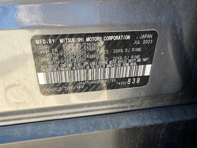 2023 Mitsubishi Outlander PHEV Hybrid SEL   - Photo 18 - San Jose, CA 95131
