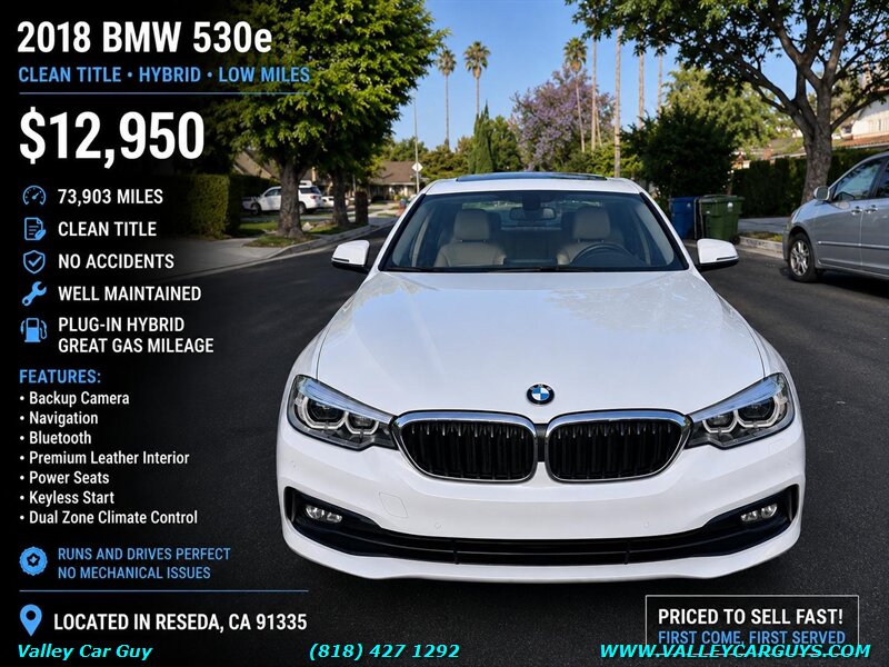 2018 BMW 330e iPerformance   - Photo 1 - Reseda, CA 91335