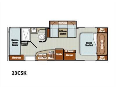 2013 Gulf Stream Visa 23CSK - Photo 6 - South San Francisco, CA 94080