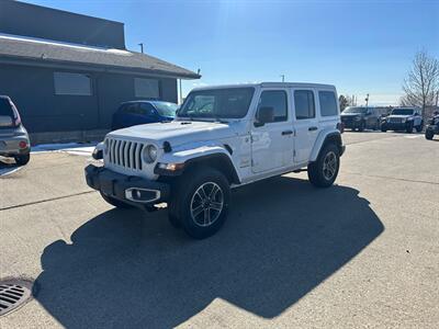 2023 Jeep Wrangler Sahara   - Photo 1 - Edmonton, AB T6E 6B3