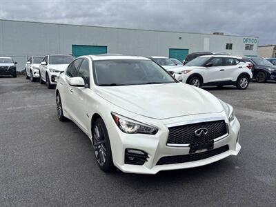 2017 INFINITI Q50 Red Sport 400 Sedan