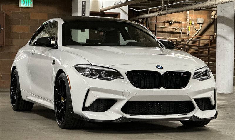 2020 BMW M2 CS  - 1 of 5 in the US with 6MT Alpine White Black Wheels Carbon Ceramic Brakes