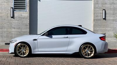 2020 BMW M2 CS  6MT Rare Hockenheim Silver on Gold Wheels Carbon Ceramic Brakes - Photo 2 - Tarzana, CA 91356