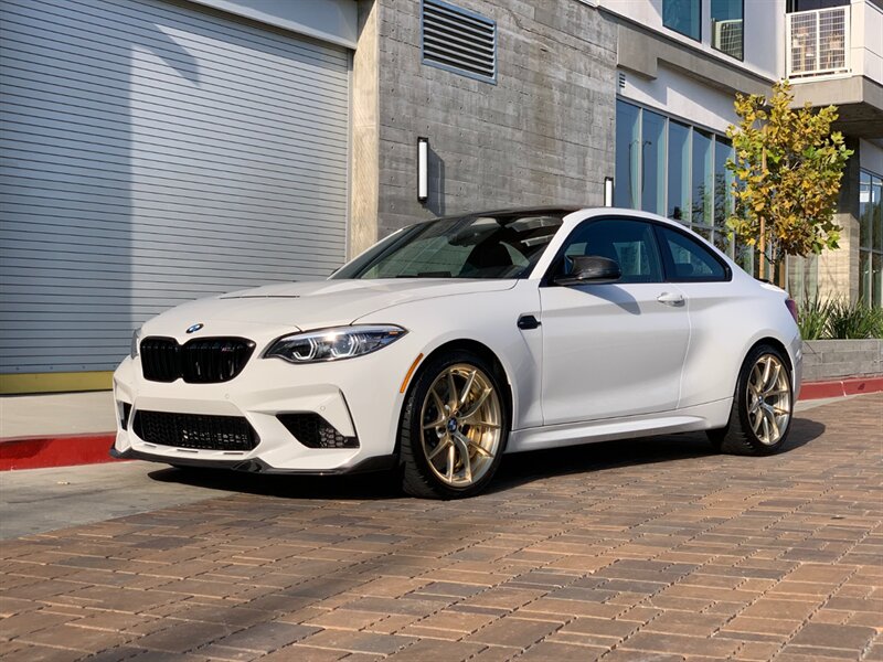 2020 BMW M2 CS Alpine White Gold Wheels  DCT Carbon Ceramic Brakes Cup 2