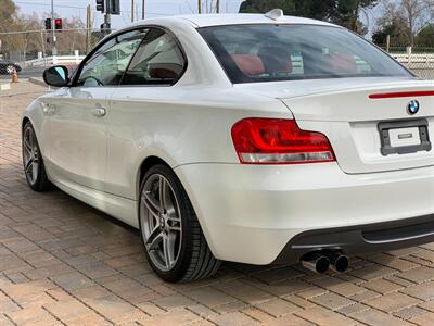 2013 BMW 1 Series 135is  6MT in Alpine White and Coral Red - Photo 9 - Tarzana, CA 91356