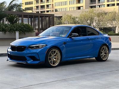 2020 BMW M2 CS  - 1 of 34 in the US built with 6MT Misano Blue Metallic Gold Wheels Carbon Ceramic Brakes