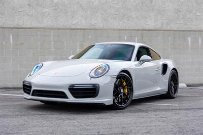 2018 Porsche 911 Turbo S  in Chalk on Black Leather Interior - Photo 2 - Tarzana, CA 91356