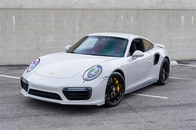 2018 Porsche 911 Turbo S  in Chalk on Black Leather Interior - Photo 3 - Tarzana, CA 91356