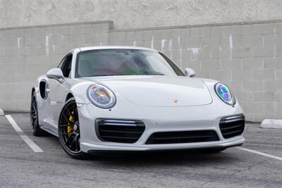 2018 Porsche 911 Turbo S  in Chalk on Black Leather Interior - Photo 14 - Tarzana, CA 91356