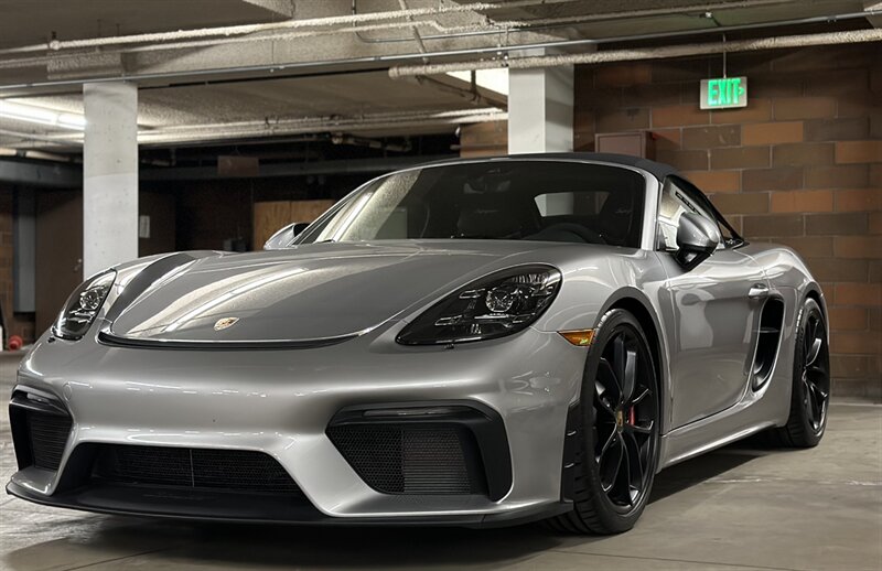 2022 Porsche 718 Boxster Spyder  6-Speed Manual Transmission and Carbon Fiber Bucket Seats