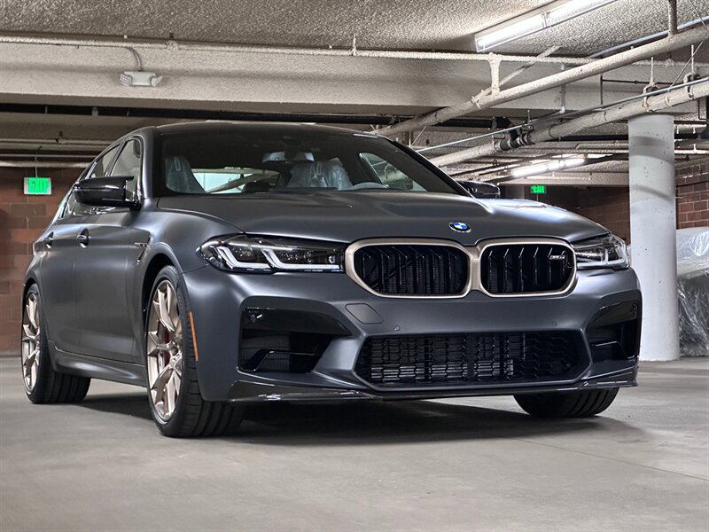 2022 BMW M5 CS in Frozen Brands Hatch Grey  