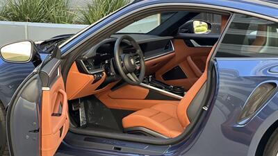 2026 Porsche 911 Turbo S Yachting Blue | Classic Cognac | Slicktop - Photo 37 - Tarzana, CA 91356