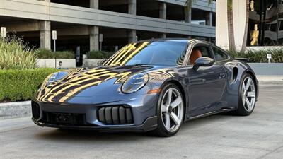 2026 Porsche 911 Turbo S Yachting Blue | Classic Cognac | Slicktop - Photo 5 - Tarzana, CA 91356
