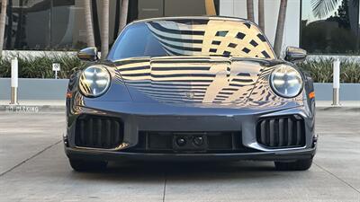 2026 Porsche 911 Turbo S Yachting Blue | Classic Cognac | Slicktop - Photo 70 - Tarzana, CA 91356