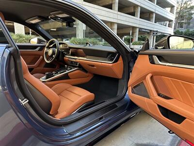 2026 Porsche 911 Turbo S Yachting Blue | Classic Cognac | Slicktop - Photo 49 - Tarzana, CA 91356