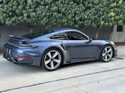 2026 Porsche 911 Turbo S Yachting Blue | Classic Cognac | Slicktop - Photo 58 - Tarzana, CA 91356